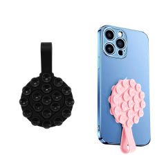 Microcase Vantuzlu El Tutacaklı Silikon Cep Telefonu Sabitleme Yapıştırma Pedi AL4794