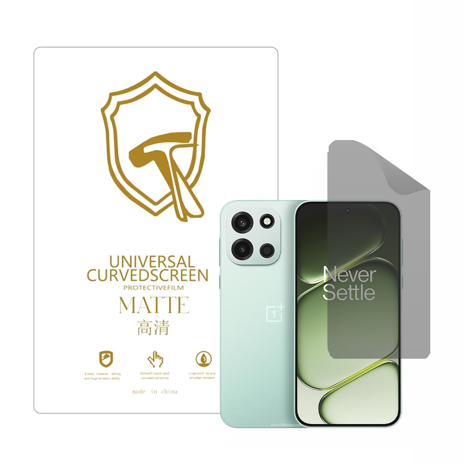 Microcase Oneplus Turbo 6 ile Uyumlu Tpu Nano Mat Ekran Koruma Filmi EKM107