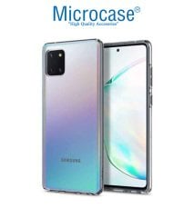 Microcase Samsung Note 10 Lite 9 0.2 mm İnce Soft Silikon Kılıf - Şeffaf