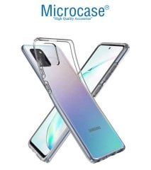 Microcase Samsung Note 10 Lite 9 0.2 mm İnce Soft Silikon Kılıf - Şeffaf