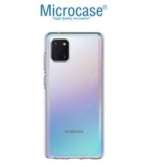 Microcase Samsung Note 10 Lite 9 0.2 mm İnce Soft Silikon Kılıf - Şeffaf