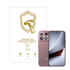 Microcase Xiaomi Poco F9 Ultra Global ile Uyumlu Full Tpu Nano Arka Ekran Koruma Filmi - EKM102