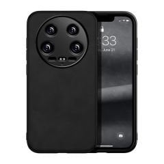 Microcase Xiaomi 14 Ultra  için Luxury Leather Series Deri Desenli Plastik Koruma Kılıf - AL8125