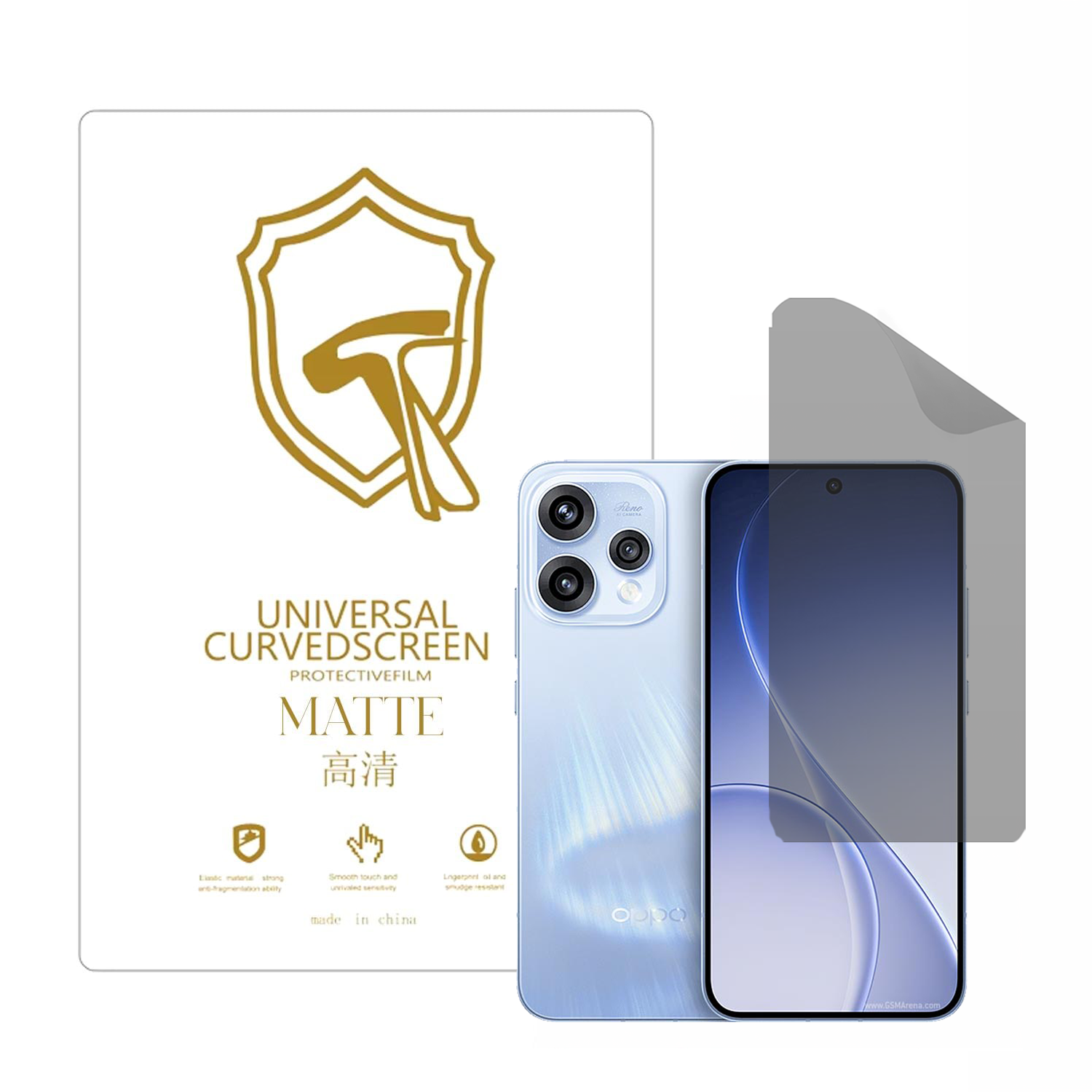 Microcase OPPO Reno 15 ile Uyumlu Tpu Nano Mat Ekran Koruma Filmi EKM107