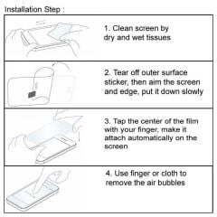Microcase Apple iPad Pro 13 (2025) Tablet ile Uyumlu Tempered Glass Cam Koruma - AL2445