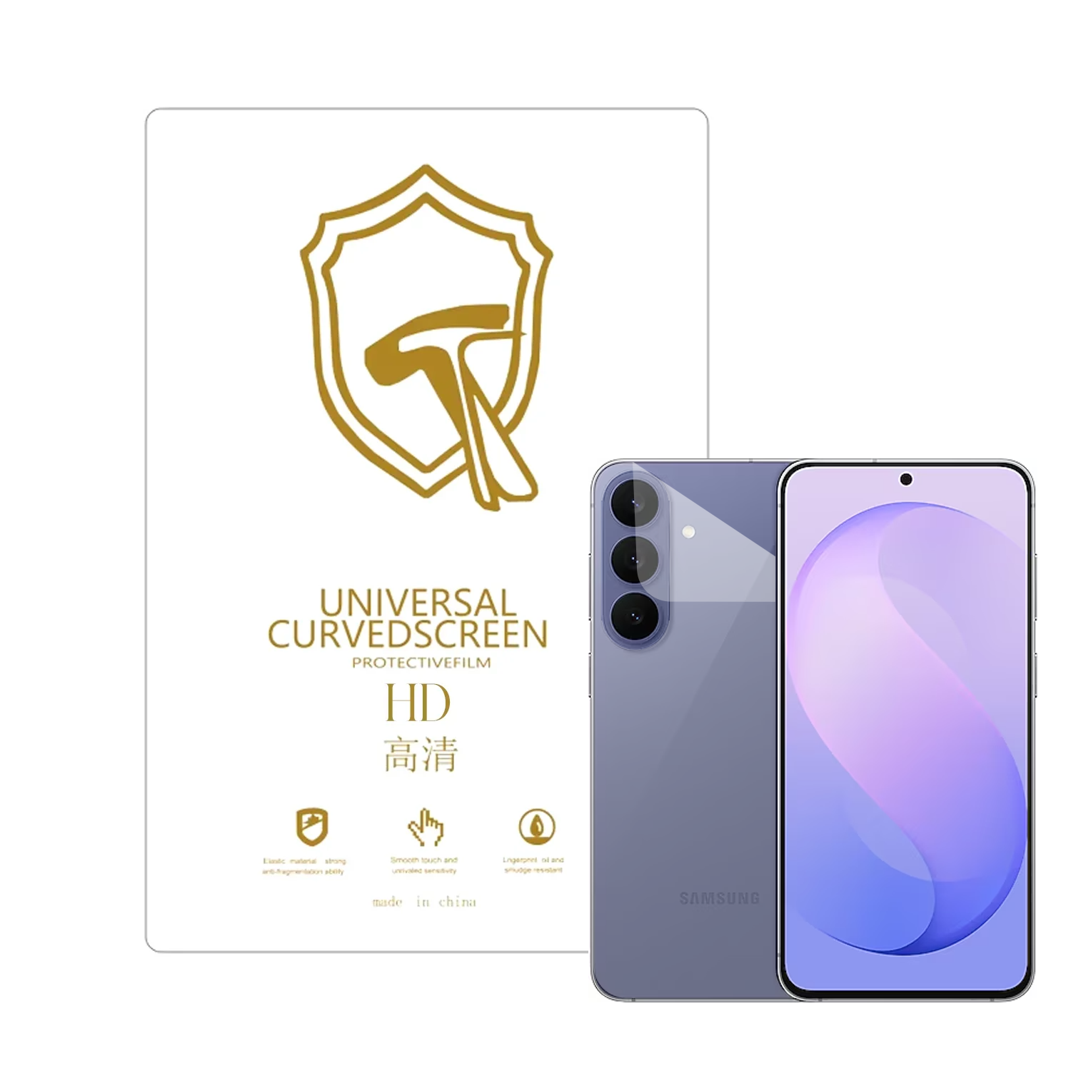Microcase Samsung S26 Fe ile Uyumlu Full Tpu Nano Arka Ekran Koruma Filmi - EKM102