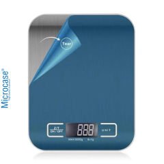 Microcase Hassas Ölçümlü Maksimum 5 Kg Kapasiteli Led Ekran Platin Dijital Mutfak Tartısı AL4281