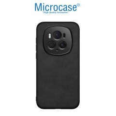 Microcase Honor Magic 6 Pro   için Luxury Leather Series Deri Desenli Plastik Koruma Kılıf - AL8125