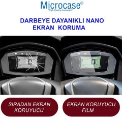 Microcase  Yamaha Nmax 155  ile Uyumlu  Full Tpu Nano Ön Ekran Koruma Filmi -EKM114