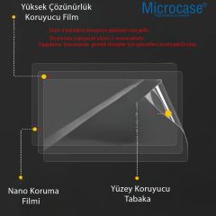 Microcase  Yamaha Nmax 160  ile Uyumlu  Full Tpu Nano Ön Ekran Koruma Filmi -EKM114