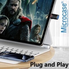 Microcase Type-C to USB 3.0 Çoğaltıcı Hub Kart Okuyuculu USB OTG SD/TF - AL4156