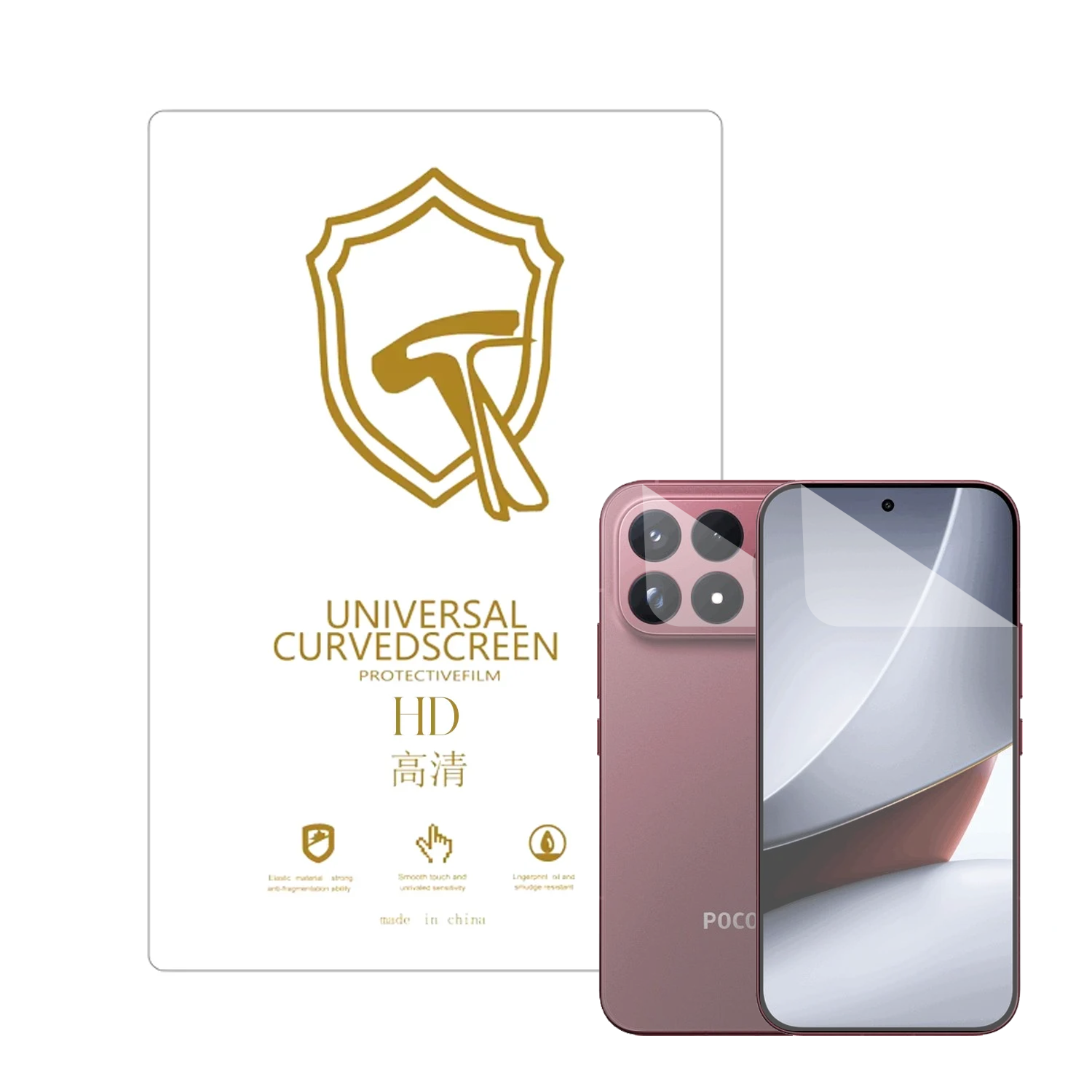 Microcase Xiaomi Poco F9 Ultra Global ile Uyumlu Full Tpu Ön Arka Nano Koruma- EKM103