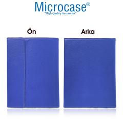 Microcase Samsung Galaxy Tab S6 Lite P610 Sleeve Serisi Mıknatıs Kapaklı Standlı Kılıf - Saks Mavi