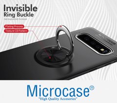 Samsung Galaxy S10 Focus Seri Yüzük Standlı Kılıf