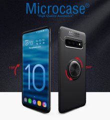 Samsung Galaxy S10 Focus Seri Yüzük Standlı Kılıf