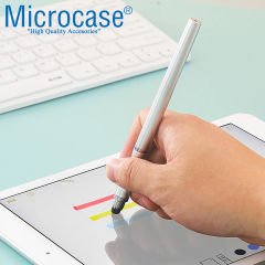 Microcase Universal Telefon Tablet iPad 2in1 Disk Uçlu Stylus Pen Dokunmatik Kalem - AL3464