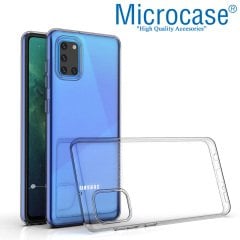 Microcase Samsung Galaxy A31 0.2 mm Ultra İnce Soft Silikon Kılıf - Şeffaf