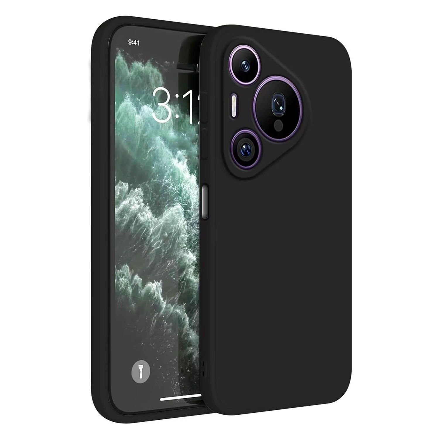 Microcase Huawei Pura 70  Pro Plus   Elektrocase Serisi Silikon Kılıf-AL3340