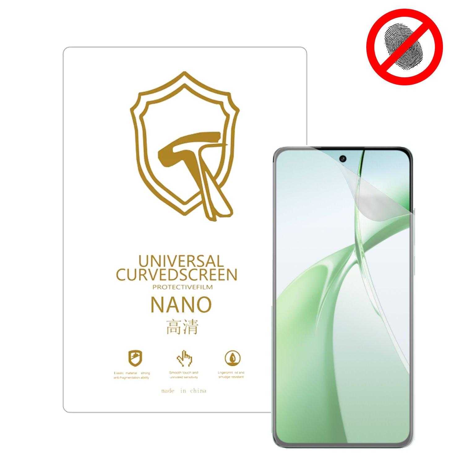 Microcase Oneplus Nord CE4  ile Uyumlu Full Tpu Nano Ön Ekran Koruma Filmi - EKM101