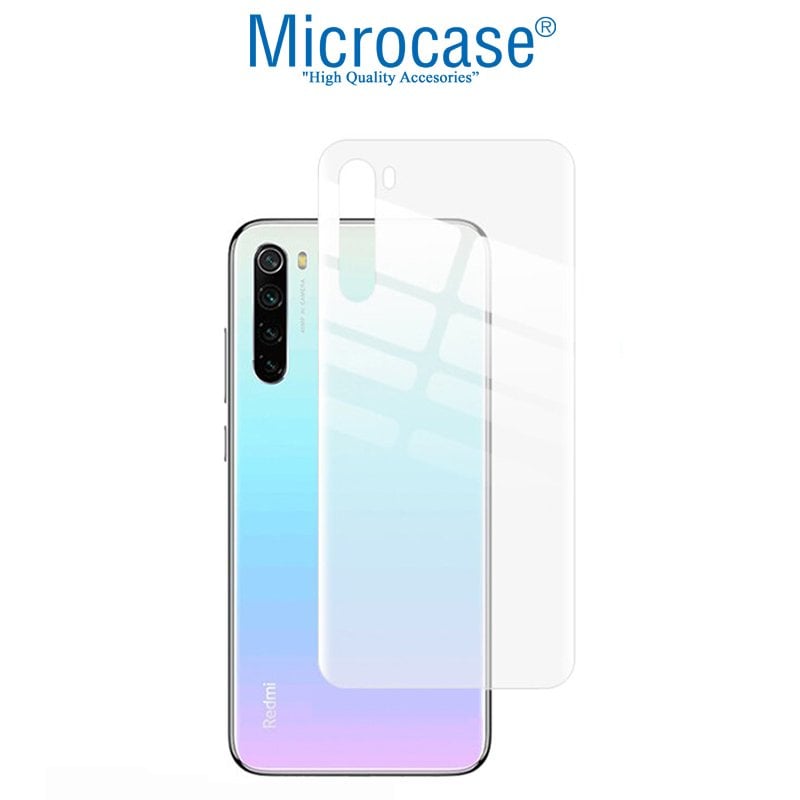 Microcase Xiaomi Redmi Note 8T Full Arka Kaplama Koruma Filmi