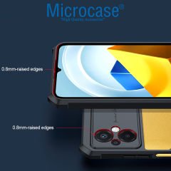 Microcase Xiaomi Redmi Note 11R - Poco M4 5G ile uyumlu Airbag Serisi Darbeye Dayanıklı Köşe Korumalı Tpu Kılıf - AL3370
