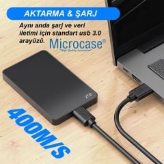 Microcase USB A to USB A iki ucu Erkek Çift Taraflu USB 3.0 Kablo 150 cm AL4779