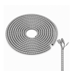 Microcase Spiral Kablo Kanalı Kablo Düzenleyici Toplayıcı 20mm Genişlik 1.5 Metre Uzunluk AL5468