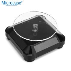 Microcase 360 Derece Dönen Güneş Enerjili Vitrin Saat Takı Standı - AL5031