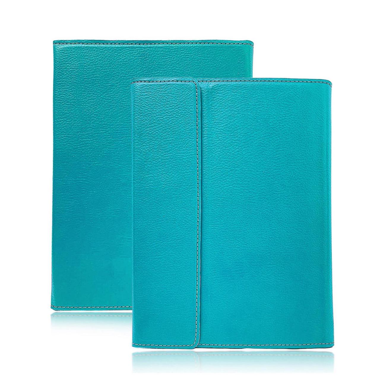 Microcase Samsung Galaxy Tab A8 SM-X200 10.5'' Sleeve Serisi Mıknatıs Kapaklı Standlı Kılıf - Turkuaz