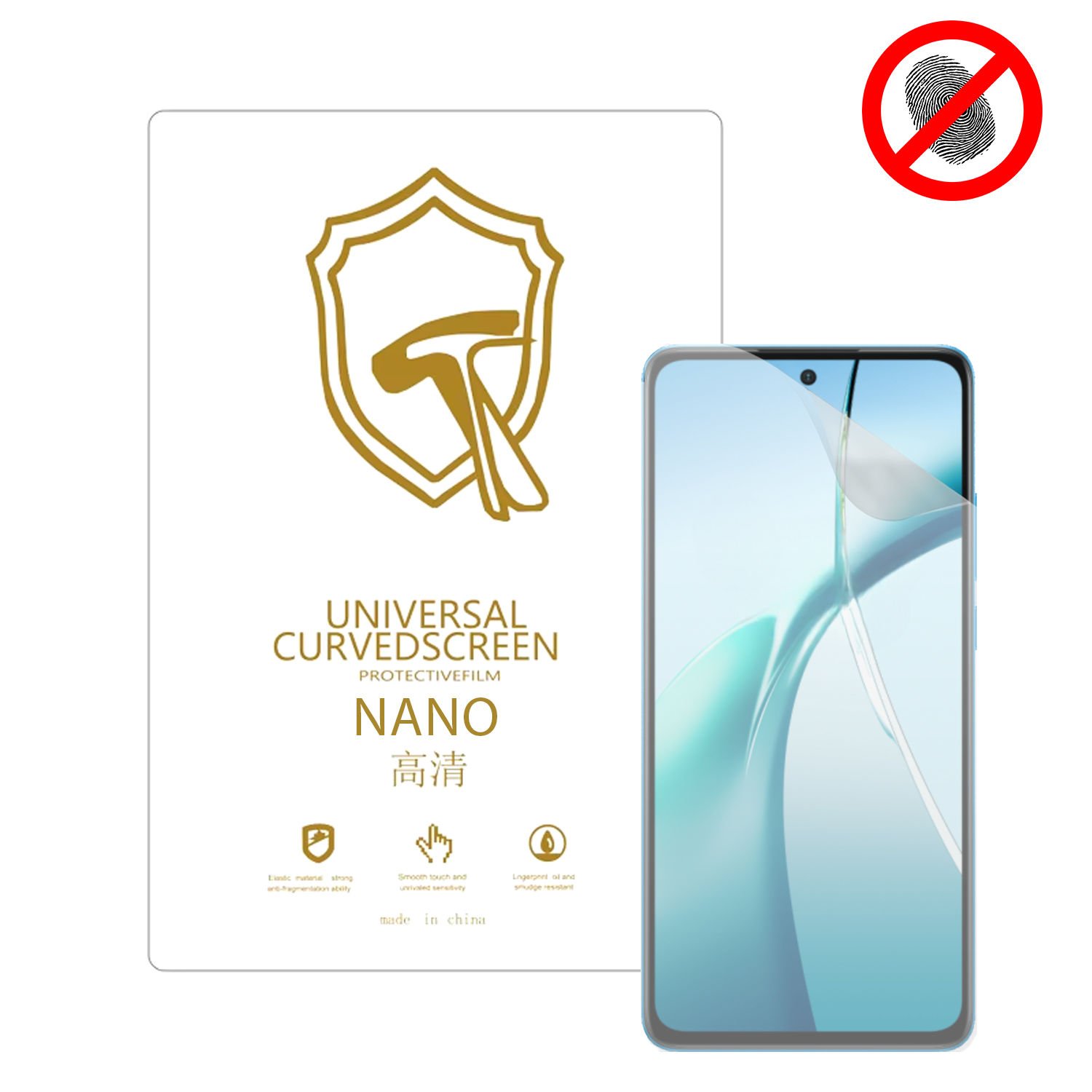 Microcase Oneplus Nord CE4 L ite  ile Uyumlu Full Tpu Nano Ön Ekran Koruma Filmi - EKM101