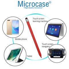 Microcase Universal Telefon Tablet Navigasyon 2in1 Stylus Pen Dokunmatik Kalem - AL3465