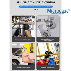 Microcase Ayarlanabilir Kurbağacık İngiliz Anahtarı No 8 - AL5030