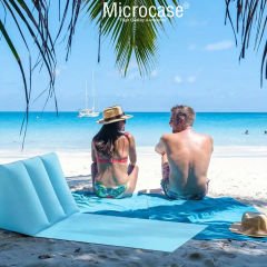 Microcase Katlanabilir ve Taşınabilir Bel Destekli Outdoor Kamp Deniz Yastığı Şezlong AL4524