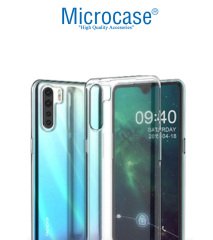 Microcase Oppo A91 0.2 mm İnce Soft Silikon Kılıf - Şeffaf