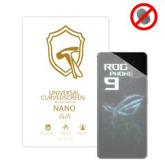 Microcase Asus Rog Phone 9  ile Uyumlu Full Tpu Nano Ön Ekran Koruma Filmi - EKM101
