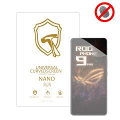 Microcase Asus Rog Phone 9 Pro  ile Uyumlu Full Tpu Nano Ön Ekran Koruma Filmi - EKM101