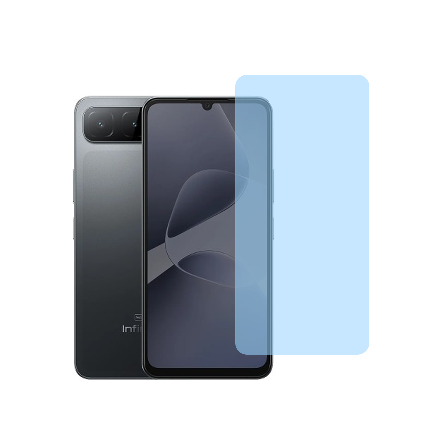 Microcase Infinix Hot 60i Nano Esnek Ekran Koruma Filmi-AL3272