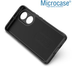 Microcase Honor 50 Pro Miami Serisi Darbeye Dayanıklı Silikon Kılıf - Siyah