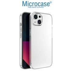 Microcase iPhone 13 0.2 mm Ultra İnce Soft Silikon Kılıf - Şeffaf