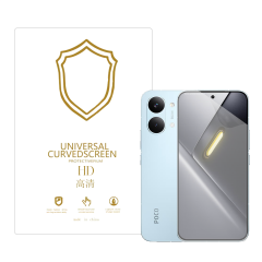 Microcase POCO 8X Pro Max 5G ile Uyumlu Full Tpu Nano Ön Ekran Koruma Filmi - EKM101
