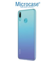 Microcase Huawei Y7 2019 0.2 mm İnce Soft Silikon Kılıf - Şeffaf