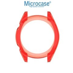 Microcase Huawei Watch GT2 42 mm Önü Açık Silikon Kılıf - Şeker Pembe