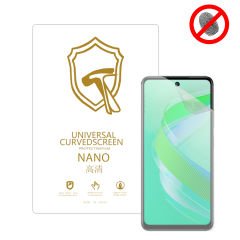 Microcase Infinix Smart 8 ile Uyumlu Full Tpu Nano Ön Ekran Koruma Filmi - EKM101