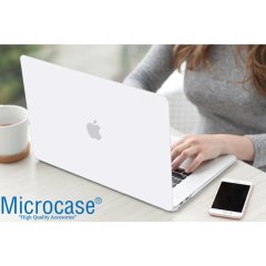 Macbook Air 13 M1 Chip A2337 Shell Rubber Kılıf - Şeffaf