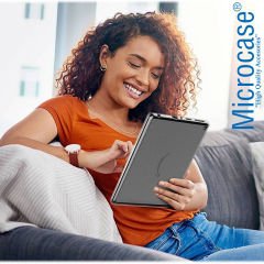 Microcase Amazon Fire HD 8 2020 Tablet Silikon Tpu Soft Kılıf - Şeffaf