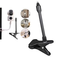 Microcase Kıskaç Tutacaklı 1/4 Vida Girişli Esnek Web Kamera Bebek Kamerası Tutucu - AL5013