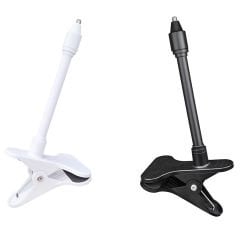 Microcase Kıskaç Tutacaklı 1/4 Vida Girişli Esnek Web Kamera Bebek Kamerası Tutucu - AL5013