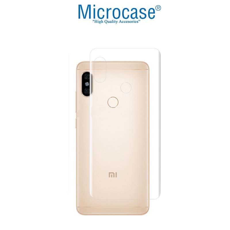 Microcase Xiaomi Redmi Note 5 Full Arka Kaplama Soft Koruma Filmi