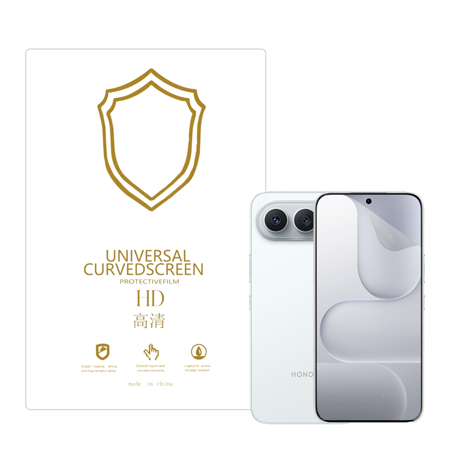 Microcase Honor 500 ile Uyumlu Full Tpu Nano Ön Ekran Koruma Filmi - EKM101