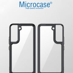 Microcase Samsung Galaxy S23 Plus Shield Serisi Darbeye Dayanıklı Köşe Korumalı Yarı Esnek Plastik TPU Kılıf - AL8100